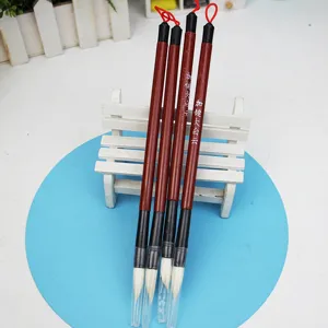 Chinese calligraphy writing brushes set 4 pcs student practice stationery tool supplies