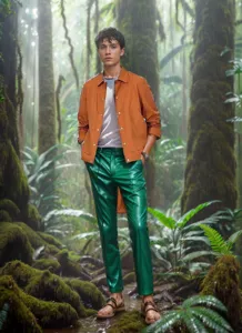 Casual heren lente- en herfstjas met broek voor dagelijks gebruik, eenvoudig effen stijlvol ontwerp.