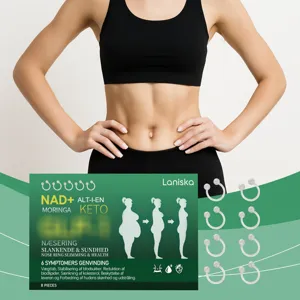 LANISKA body care nose ring set, 8 pieces silver horseshoe piercing jewelry for daily wear.
