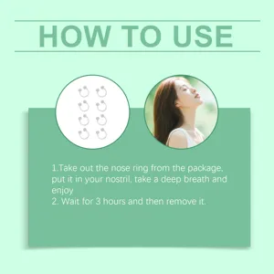 Clear body care nose ring transparent invisible daily wear multi-pack jewelry accessory