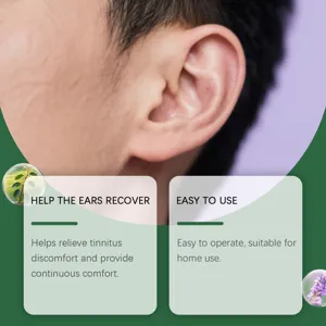 Kruidenoor druppels voor verlichting van tinnitus en dagelijkse verzorging thuis.