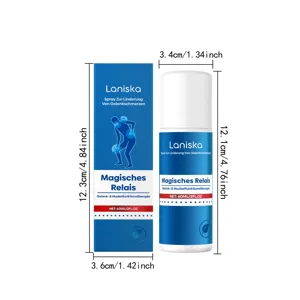 LANISKA joint relief spray 60ml muscle and joint soothing care spray with portable bottle size