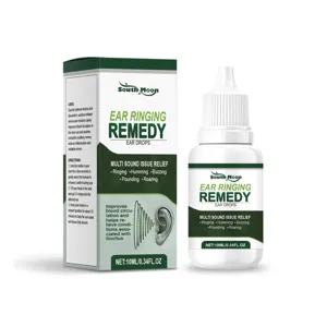 South Moon kruidige oordruppels voor verlichting van oorsuizen, fles van 10 ml