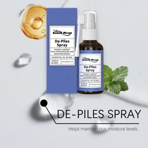 Spray apaisant South Moon De-Piles à la menthe et aux huiles essentielles pour la peau