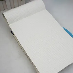 Minimalist B5 Grid Notebook Top Flip Double Sided Grid Paper Scratch Pad Business Office Writing Pad Notebook For School Student Journal