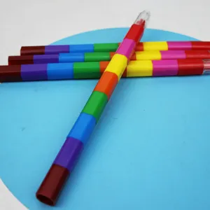 Ceras de colores apilables en bloques para niños, pasteles al óleo creativos y gran papelería.