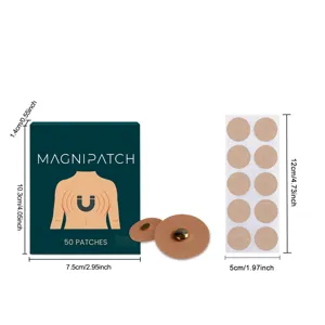 Magnetic body patch set with 50 pieces, comfortable breathable joint and local care patches.
