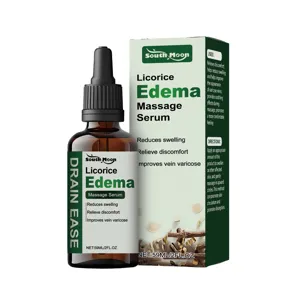 South Moon Süßholz-Ödem-Massageserum 59 ml Beinschwellungslinderungsöl mit Verpackung
