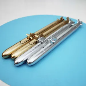 Kreativer Kugelschreiber In U-Boot-Form Neuheit Weltraumschiff Schreibstift Schwarze Tinte 0.7mm Metallic Finish Briefpapier Büro Schule Preis