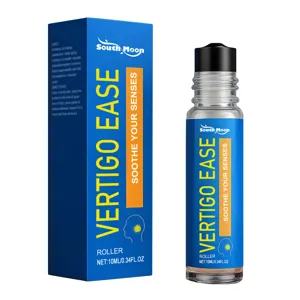 SOUTH MOON Kräuter Schwindel Linderung Roller Ätherisches Öl 10ml Tragbare Körperpflege