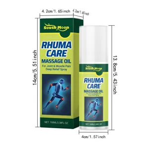 SOUTH MOON Rhuma Care Joint And Muscle Pain Relief Massage Oil Spray 100ml Daily Care