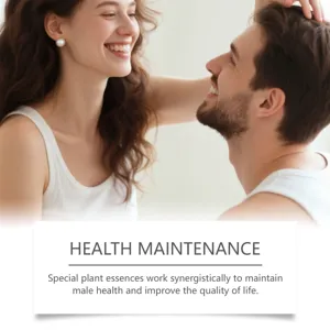 Close-up of a happy couple illustrating benefits of male health maintenance oil