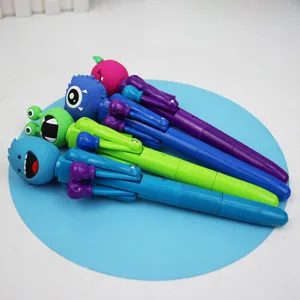 Farbenfrohe kreative Cartoon Boxstifte mit lustigen Monster-Designs zum Stressabbau
