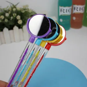 Mirror Shaped Non-sharpening Pencil Creative Multi-section Building Block Pencil For Students School Office Stationery Gift