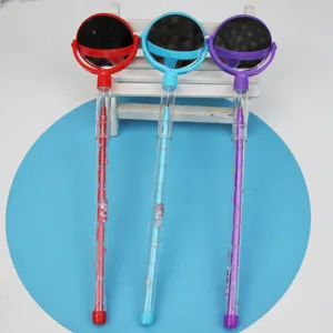 Creative stacking pencil with small mirror multi-section student stationery writing tool.