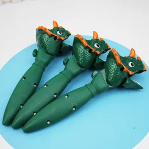 Niedlicher Dinosaurier Kugelschreiber Neuheit Spielzeug Schreibwaren für Schüler Schule