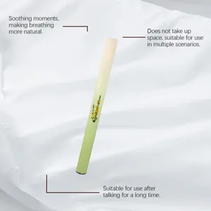 LANISKA molle aromatherapie verzorgingsstick detailweergave, rustgevend en verloopontwerp.