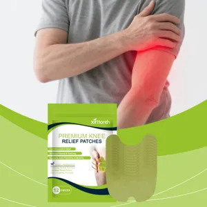 Pflanzliche Gelenk-Pflaster Artemisia Argyi Pfefferminzöl Pflegepflaster Für Knie Nacken Körper Komfort Beruhigende Pflege