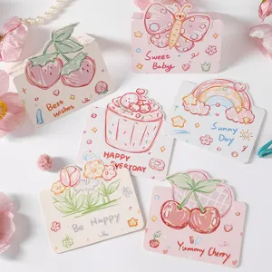 Lot de cartes de vœux mignonnes avec texte anglais doux pour toutes les occasions