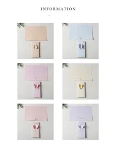 Collection of 3-fold pastel greeting cards with various pop-up designs and hollow details.