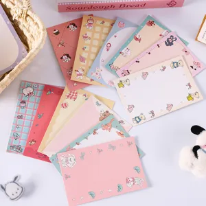 Detailed display of colorful cute animal pattern backing cards for creative gift packaging
