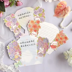 Gedetailleerd overzicht van 3D boeket wenskaarten met bloemmotieven en schattige katten.