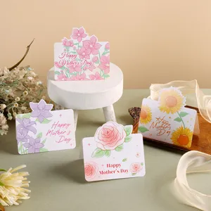 Assorted Happy Mother's Day floral greeting cards for flower bouquets and gift cards