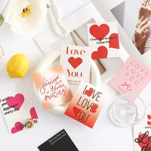 Colección de tarjetas de felicitación románticas de San Valentín para regalos
