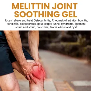 Gel calmante para articulaciones con melitina para aliviar el dolor de rodilla y artrosis