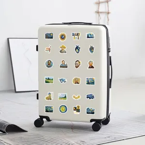 Van Gogh Art Stickers Waterproof Decals for Luggage Laptop Aesthetic Decor 100pcs