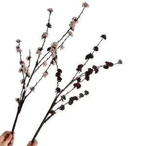 Ramas de bayas artificiales de alta calidad para decoración de hogar