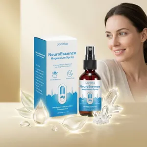 Spray corpo al magnesio LANISKA 60ml, spray per la cura della pelle rinfrescante e idratante.