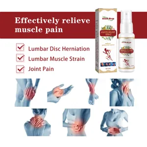 Detailed view of South Moon joints relief spray for lumbar muscle and joint pain relief