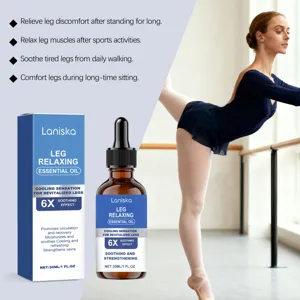Aceite esencial relajante para piernas 30ml para la recuperación muscular tras deporte