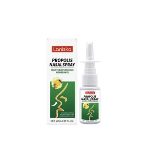 Spray nasale alla propoli LANISKA per una pulizia delicata e una respirazione fresca.