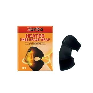 Heated Knee Brace Wrap Smart Joint Heating Pad Adjustable Temperature Neoprene Support Guard For Daily Care Joint Pain Relief