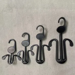 Zwarte Kunststof Schoenenhaken Voor Supermarkt Display Pantoffel Sandaal Hangers Multifunctionele Opslaghaken Schoenenrek Accessoires