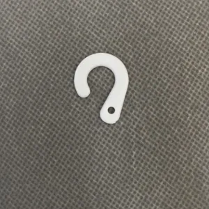 Ganchos de Exhibición de Plástico Minimalistas con Forma de Signo de Interrogación Ganchos Colgantes en S Esmerilados para Calcetines Sombrero Bolsa de Paquete Accesorios de Almacenamiento