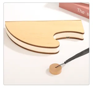 Holz Klappbuch Lampe LED Ambiente Nachtlicht kreative Schreibtischlampe USB wiederaufladbar