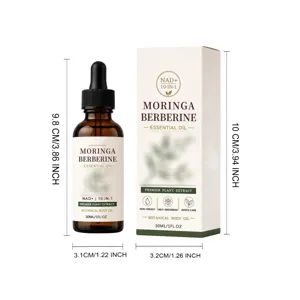 Moringa berberine Gesichtsöl 30ml pflanzliches Körperöl für tägliche Hautpflege Feuchtigkeit.