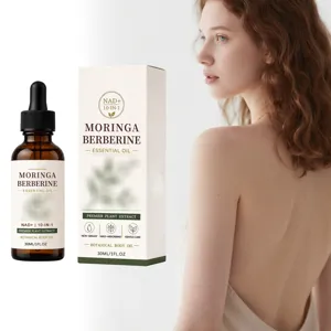 Botanisches Körperöl Moringa Berberin Ätherisches Öl Tiefe Feuchtigkeit Hautpflege Tägliche Pflege Natürlicher Pflanzenextrakt