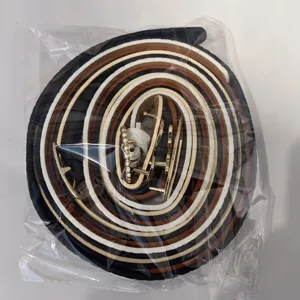 Multi-color thin waist belt set with elegant butterfly metal buckle for women daily wear.