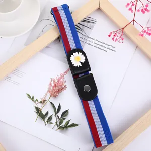 Elastic stretch invisible belt for women jeans, comfortable buckle-free adjustable waist strap.