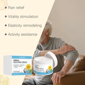 Crema lenitiva all'arnica per sollievo dal dolore e comfort articolare in scena d'uso