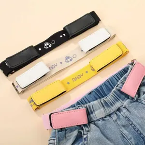 Donne Bambini Cintura Elastica Invisibile Regolabile Senza Fibbia Fascia Elastica In Vita Jeans Casual Cintura Decorativa
