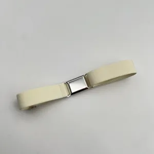 Cintura elastica bambino regolabile 2.5cm larghezza ragazzi ragazze colore unito pantaloni