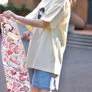 Cute axolotl graffiti stickers waterproof cartoon decal DIY decoration for skateboard laptop.