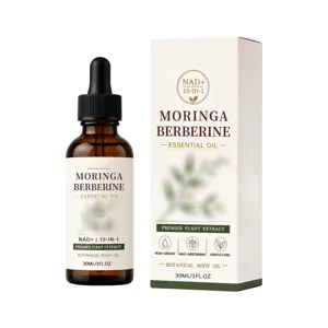 Moringa berberine pflanzliches Körperöl 30ml feuchtigkeitsspendendes Hautpflege Öl Flasche