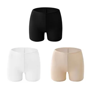 Hohe Taille nahtlose Sicherheitsshorts Damen, weiche atmungsaktive bequeme Unterwäsche.
