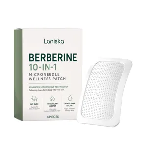 Patch bien-être Laniska 10-en-1 à la berbérine et micro-aiguilles pour le métabolisme